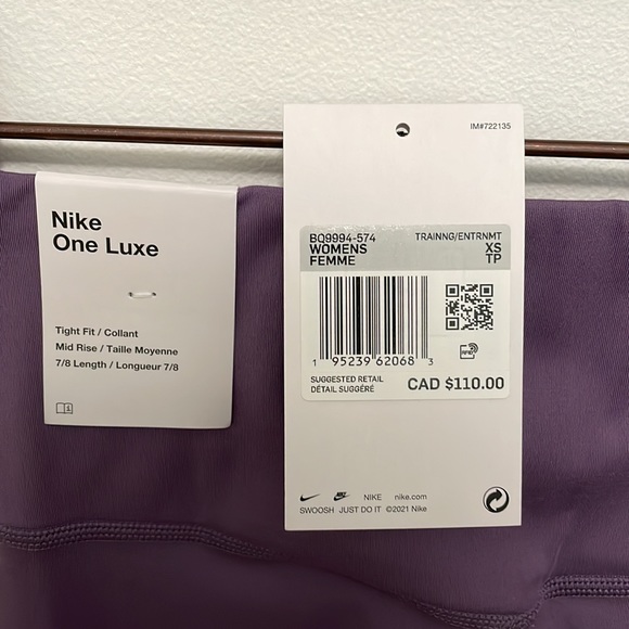 Nike One Luxe Leggings - Picture 3 of 5